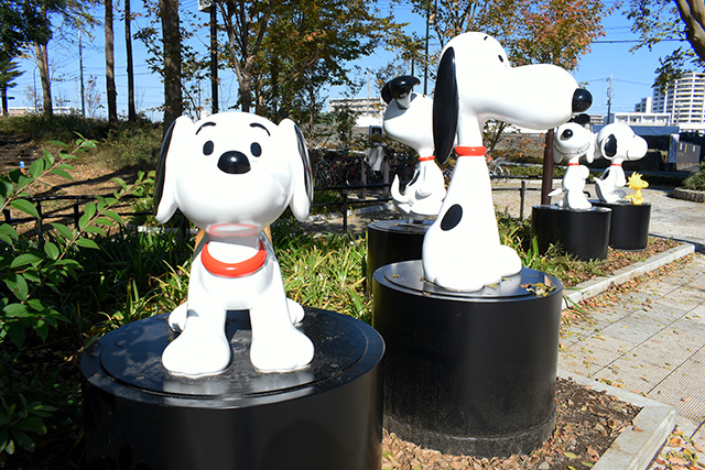 誕生した頃のスヌーピー/南町田グランベリーパーク(東京都/町田市)