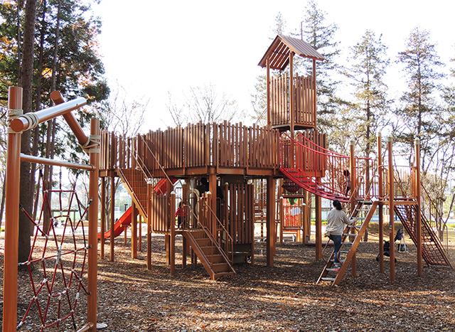 すべり台がある人気の遊具/南町田グランベリーパーク(東京都/町田市)