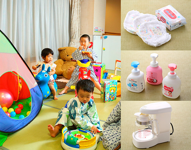 ロビー横のキッズスペース/旅館 初音荘（佐賀県/嬉野市）