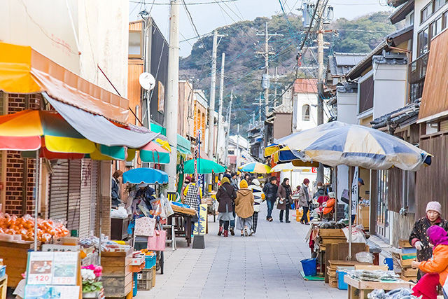呼子朝市（佐賀県／唐津市）