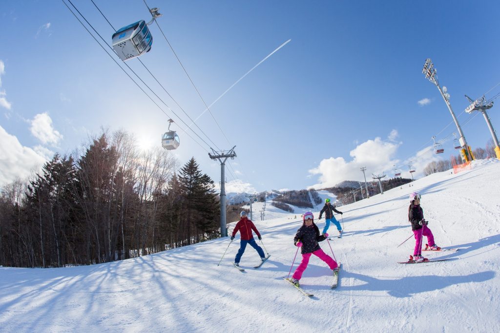 広々としたコース/富良野スキー場(北海道/富良野市)