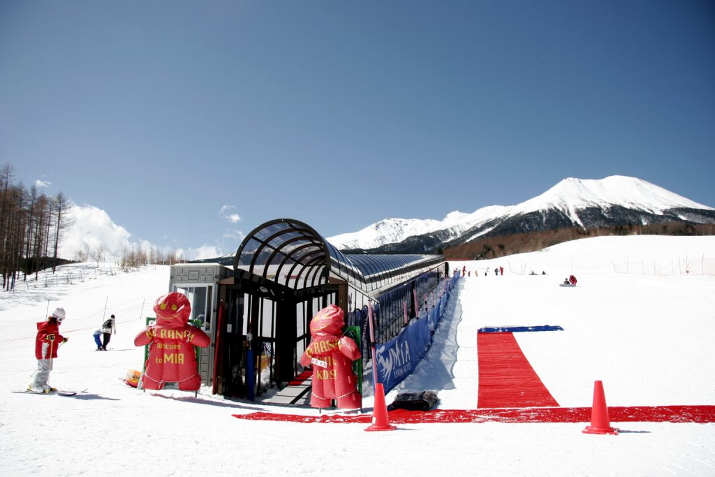 屋根付らくらくトンネル／開田高原マイアスキー場（長野県／木曽町）