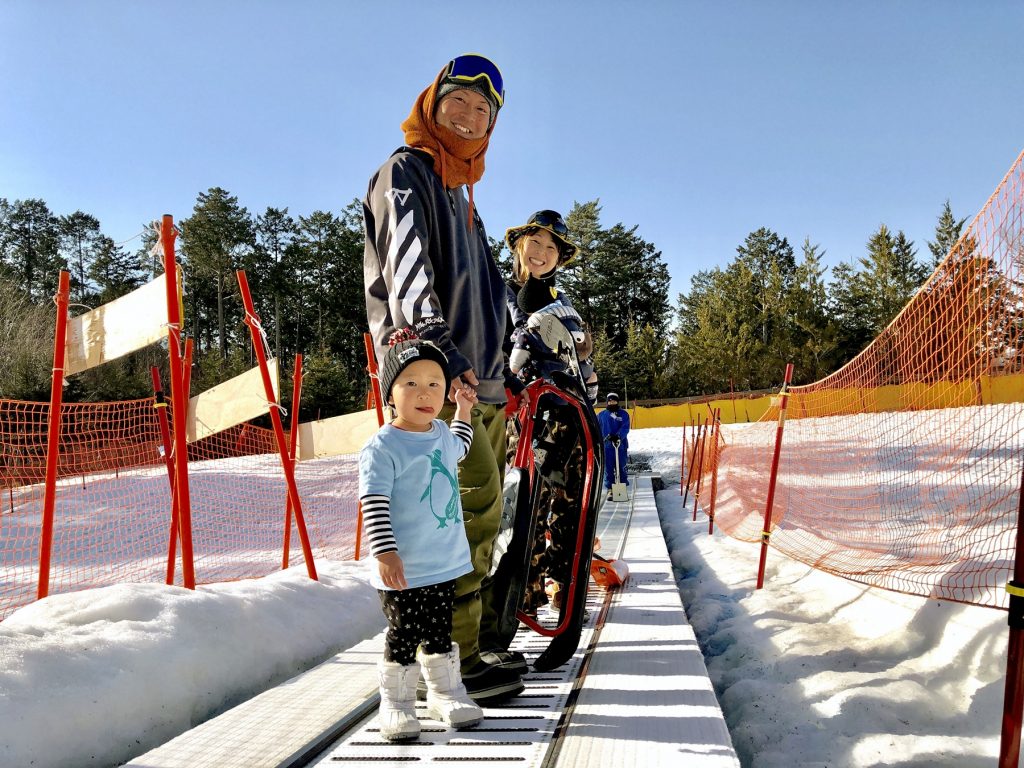 子どもでも安心して利用できるソリ専用ゲレンデ/ハンターマウンテン塩原(栃木県/那須塩原市)