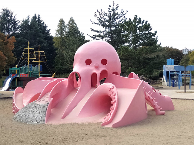 たこの滑り台【海遊ランド】/大泉緑地(大阪府/堺市)