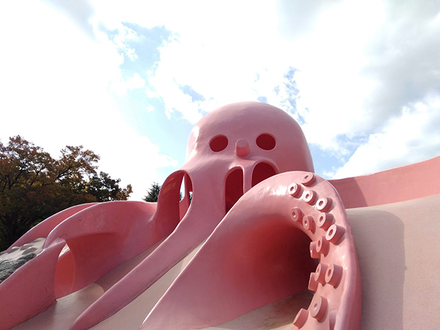 たこの滑り台【海遊ランド】/大泉緑地(大阪府/堺市)