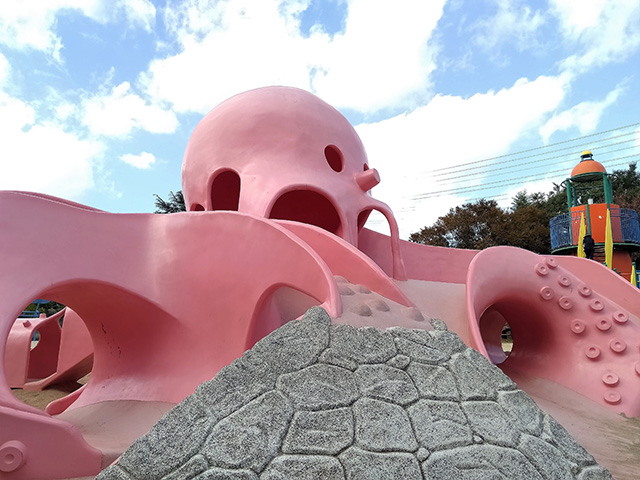 たこの滑り台【海遊ランド】/大泉緑地(大阪府/堺市)