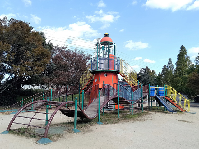 灯台のコンビネーション遊具【海遊ランド】/大泉緑地(大阪府/堺市)