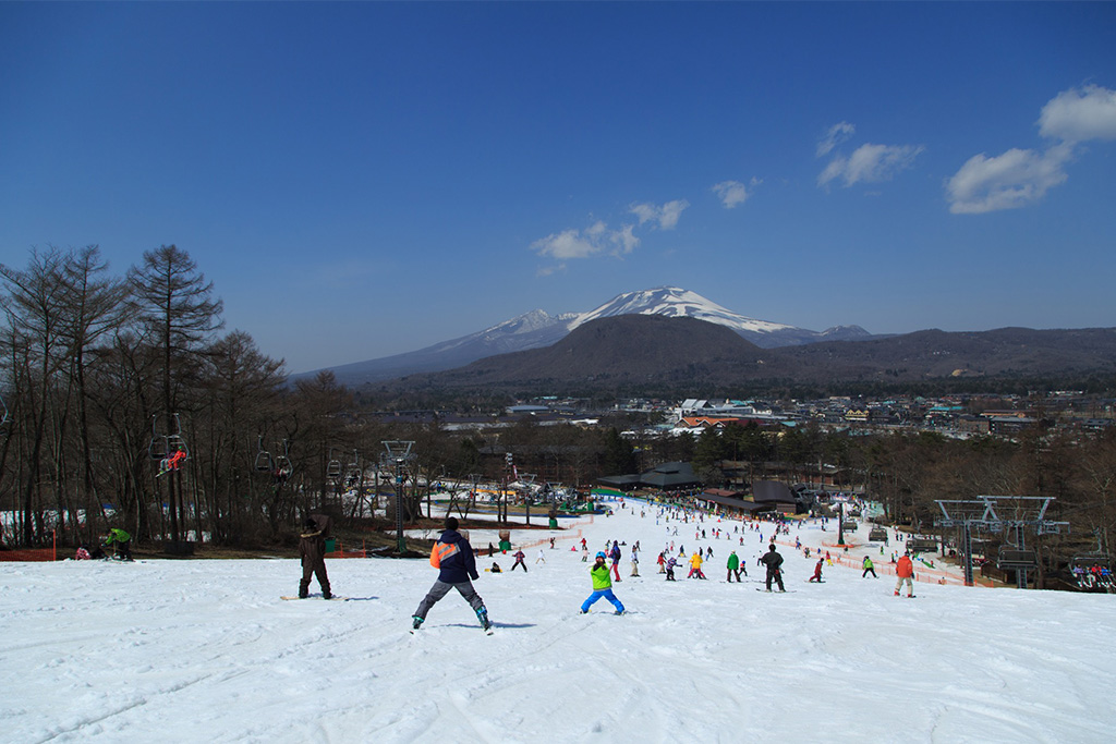 軽井沢プリンスホテルのゲレンデ(長野県/北佐久群)