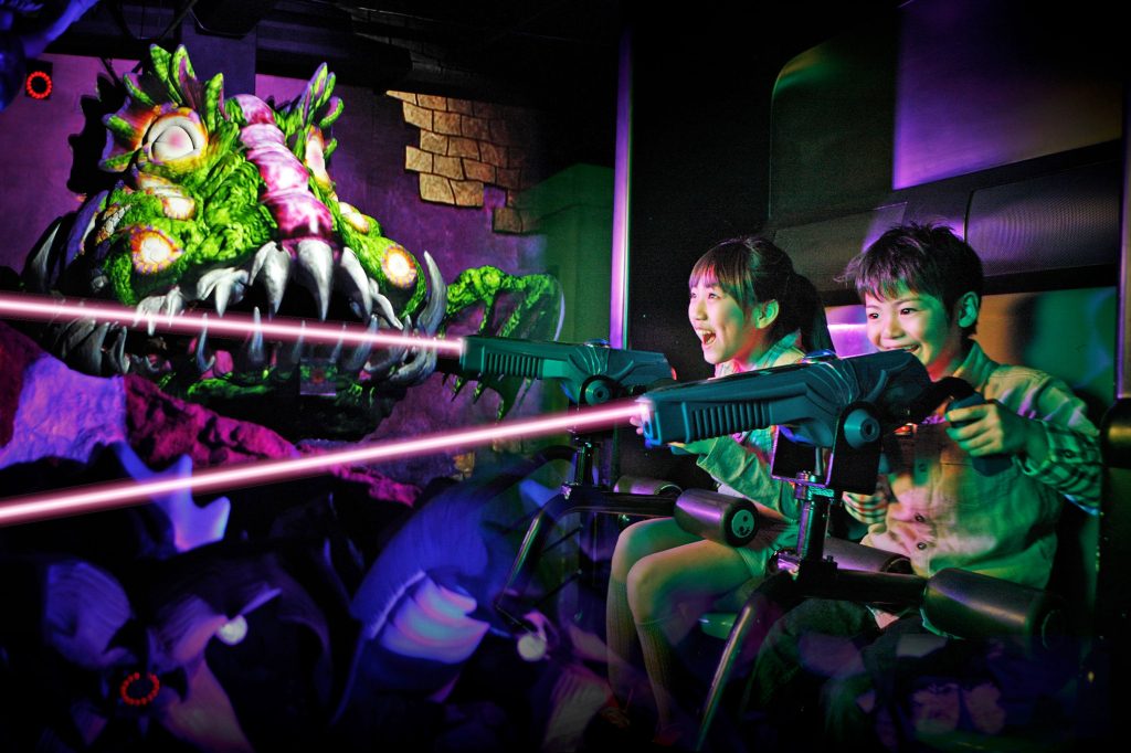  シューティングアトラクション「ファイア ファイア NEXT～レビヤタンの逆襲～」／ラグーナテンボス ラグナシア（愛知県／蒲郡市）