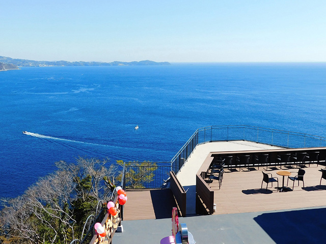 あいじょう岬のパノラマ展望台/アタミロープウェイ(静岡県熱海市)