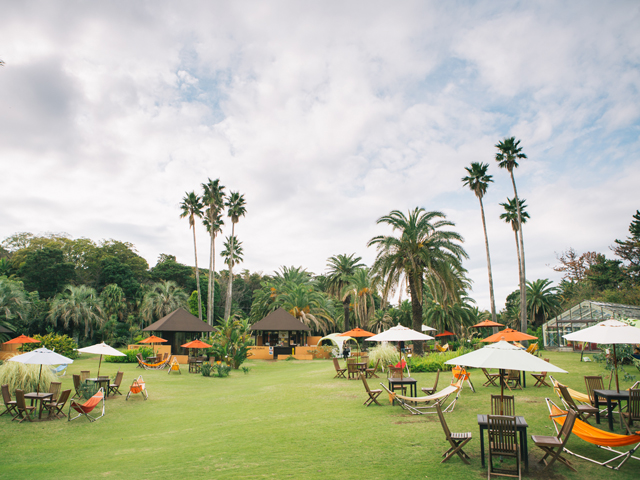 カフェやハンモックなどもある/アジアンガーデンR-Asia(静岡県熱海市)