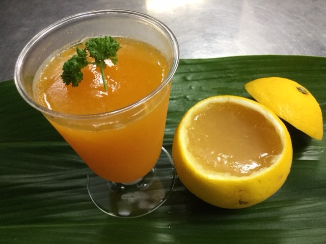 オレンジのゼリー作り体験は子どもに人気/マルフクガーデン(静岡県熱海市)