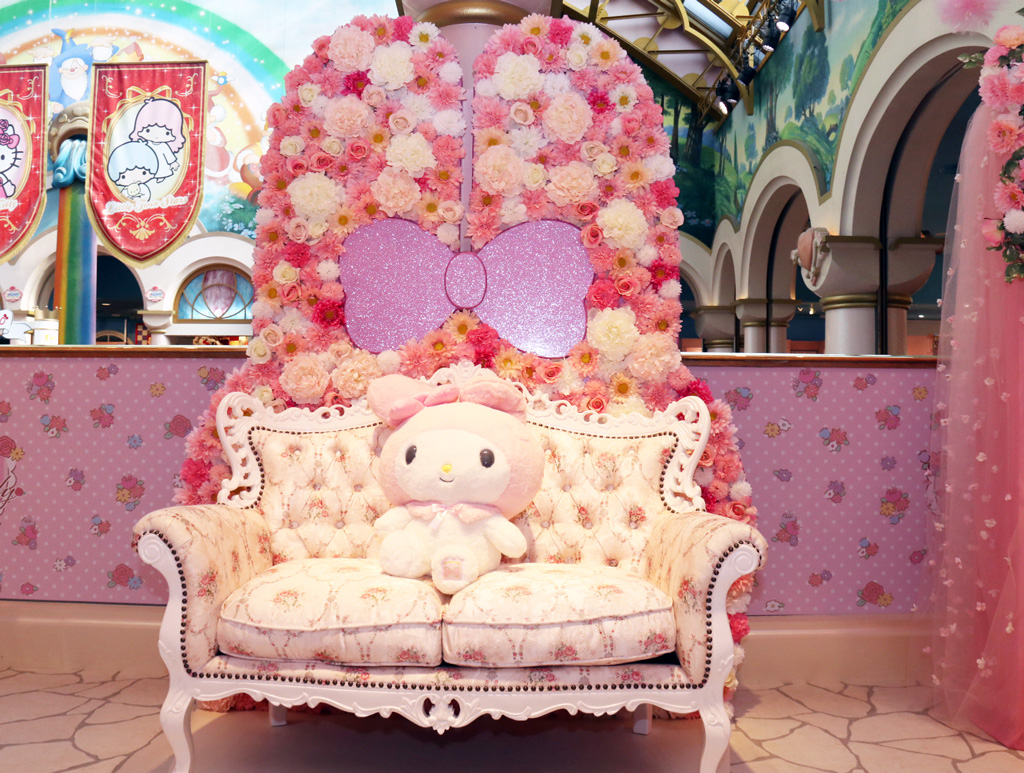 マイメロディガーデンのフォトスポット/サンリオピューロランド(東京都/多摩市)