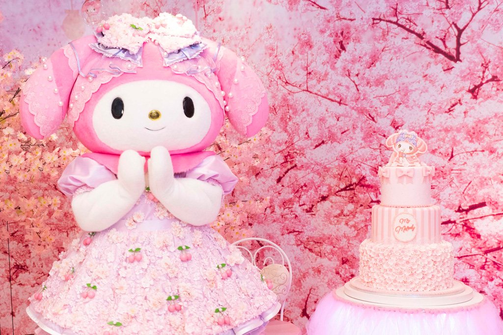 マイメロディの桜コスチューム/サンリオピューロランド(東京都/多摩市)