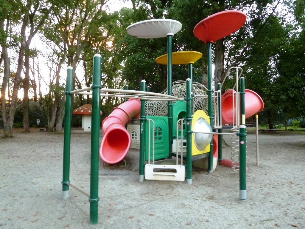 未来くん広場の複合遊具/京都府立植物園(京都府/京都市)