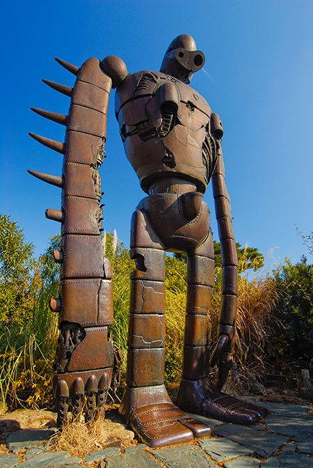 『天空の城ラピュタ』のロボット兵/三鷹の森ジブリ美術館(東京都)