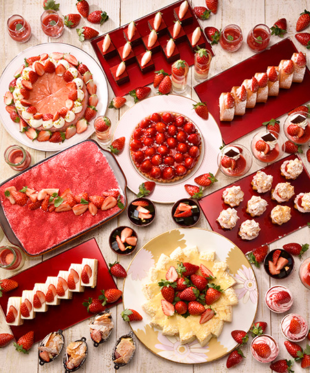 「Floating Strawberry Field」のいちごビュッフェ/品川プリンスホテル(東京都/港区)