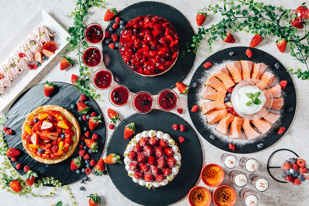 いちごビュッフェ「スカイスイーツブッフェ~ストロベリー~」/新横浜プリンスホテル(神奈川県/横浜市)