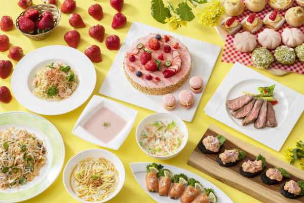 いちごビュッフェ「博多あまおう食べ放題フェア」~春のファミリーバイキング~」/東京ベイ舞浜ホテル ファーストリゾート(千葉県/浦安市)