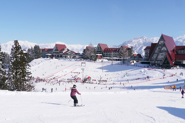 上越国際スキー場のゲレンデ(新潟県/南魚沼市)