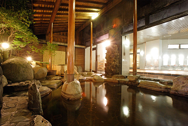 ホテルグリーンプラザ上越の本館大浴場/上越国際スキー場(新潟県/南魚沼市)