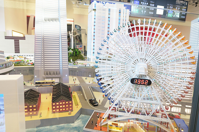 横浜エリアのジオラマ/京急ミュージアム（神奈川県/横浜市）