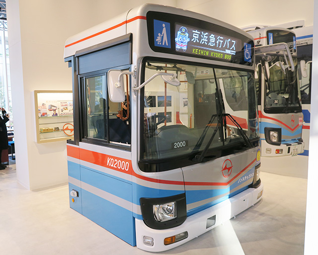 バス運転台/京急ミュージアム（神奈川県/横浜市）