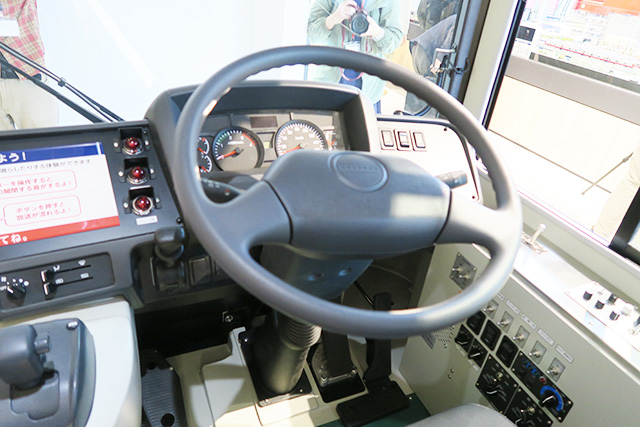 バス運転台/京急ミュージアム（神奈川県/横浜市）