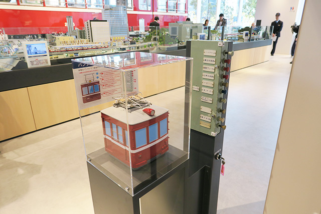 パンタグラフ上げ下げ体験/京急ミュージアム（神奈川県/横浜市）