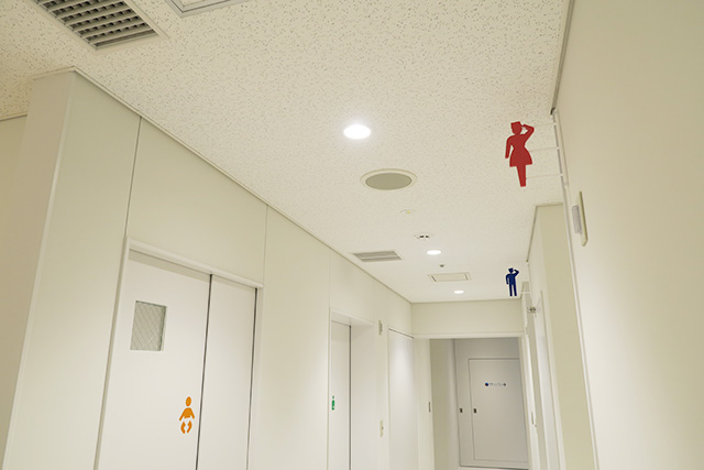 トイレのサイン/京急ミュージアム（神奈川県/横浜市）