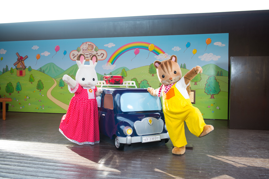 ステージショーも開催 ※写真は茨城県「こもれび森のイバライド」のもの