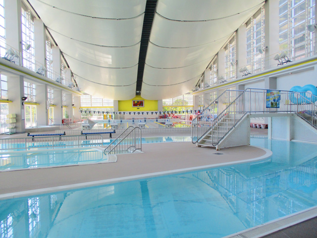 夏季限定の流水プール/マリンスパあたみ(静岡県熱海市)