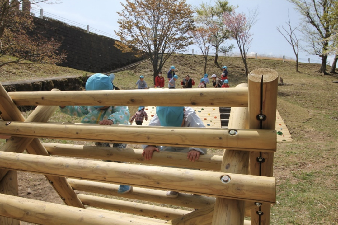 幼児~小学校低学年用アスレチック/国立曽爾青少年自然の家(奈良県曽爾村)