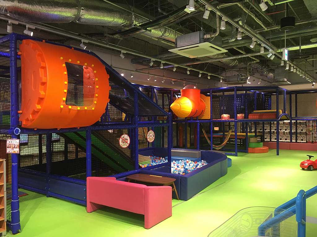 アスレチックエリア/全天候型コミュニティー広場みらい公園(神奈川県/横浜市)