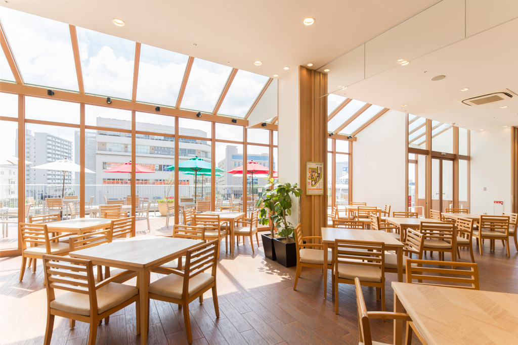 3階フードコート「潮風キッチン」/テラスモール湘南(神奈川県/藤沢市)