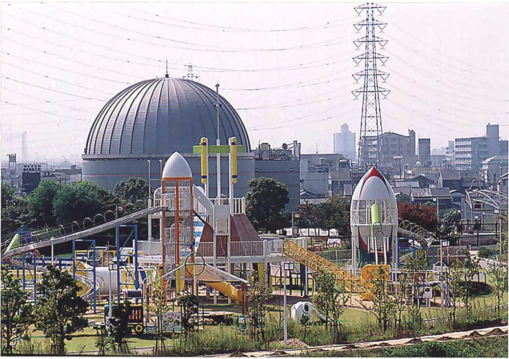 大型複合遊具/花園中央公園(ラガーステーション花園)(大阪府/東大阪市)