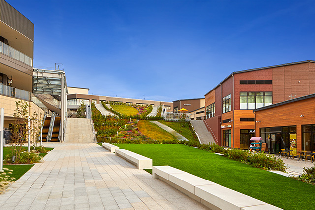 パークプラザの外観(東京都町田市)