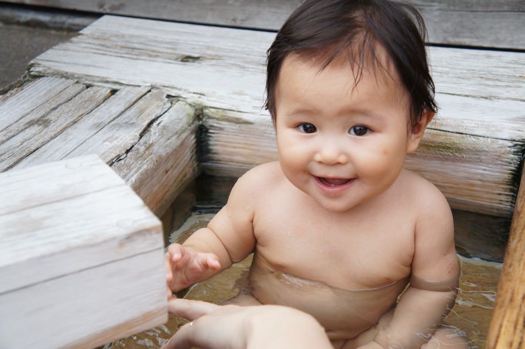 赤ちゃん専用浴槽／天空の湯 なかや旅館（群馬県/利根郡みなかみ町）