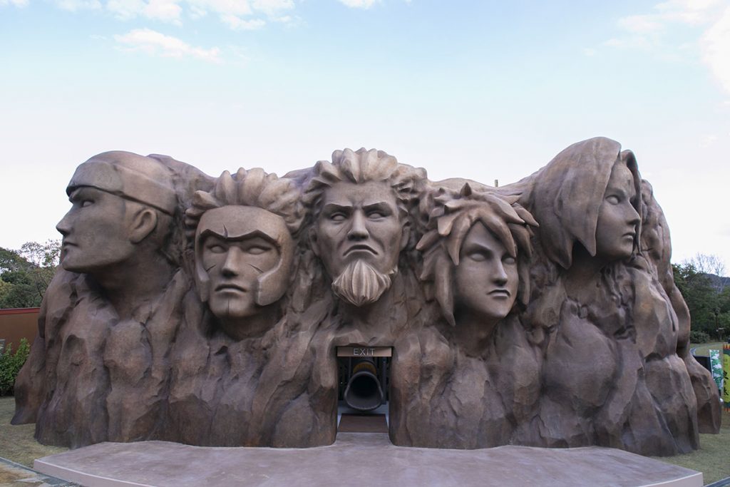 火影岩／兵庫県立淡路島公園 アニメパーク「ニジゲンノモリ」（兵庫県淡路市）