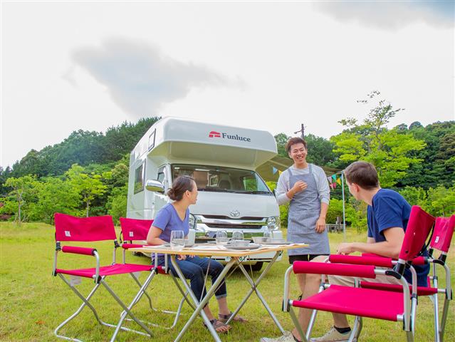 緑水湖オートキャンプ場（鳥取県西伯郡南部町）