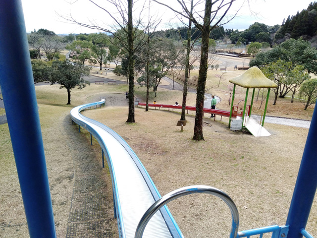 ロングローラー滑り台/久峰総合公園(宮崎県/宮崎市)