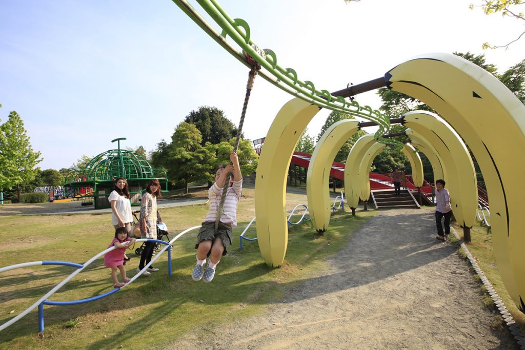 バナナのレールウェイ/はままつ フルーツパーク時之栖(静岡県浜松市)