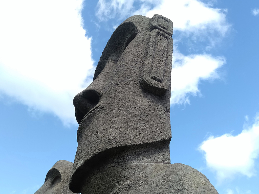 モアイ像の耳/サンメッセ日南(宮崎県/日南市)