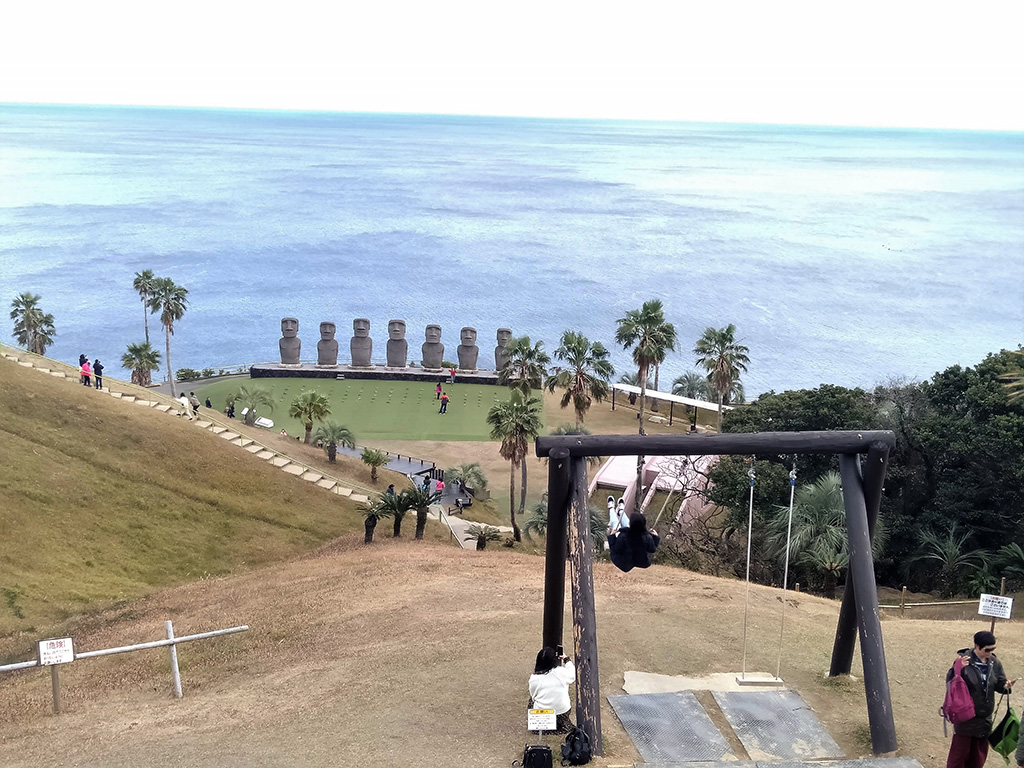丘からの景色/サンメッセ日南(宮崎県/日南市)