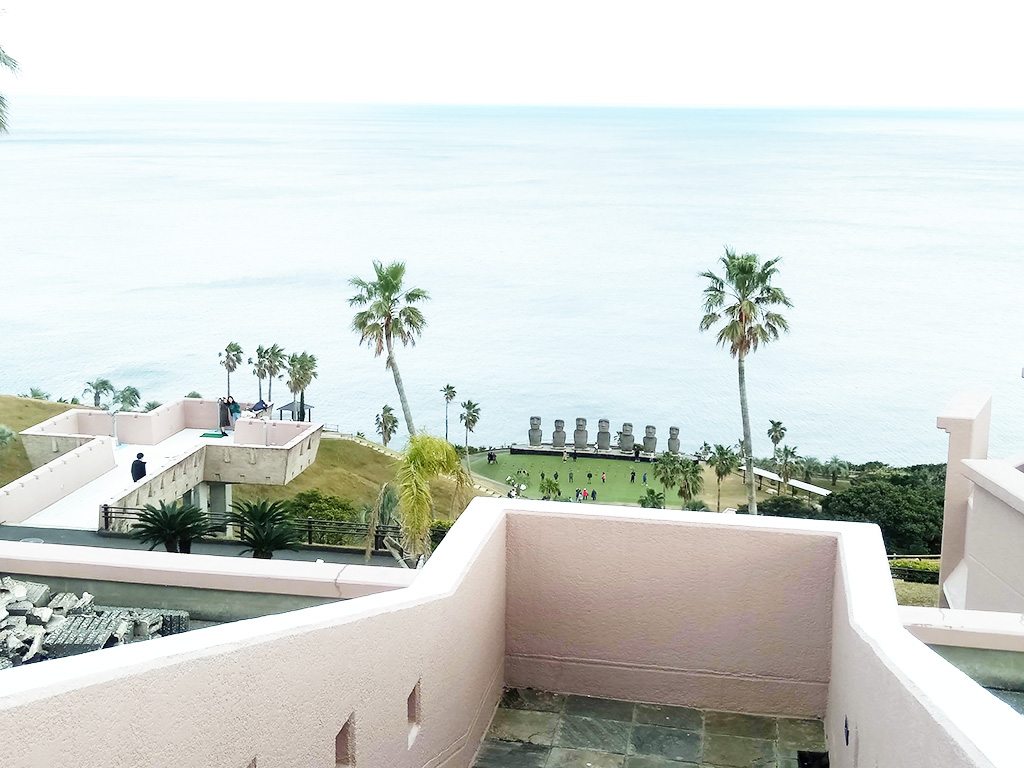 センタープラザからの景色/サンメッセ日南(宮崎県/日南市)