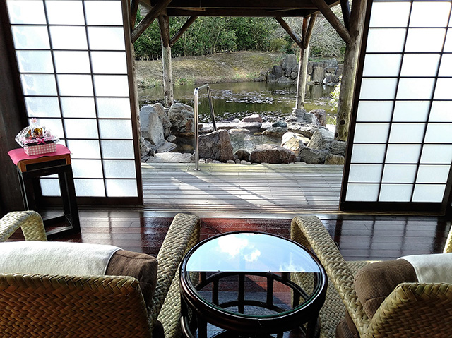 貸切温泉「離れ湯」/シェラトン・グランデ・オーシャンリゾート(宮崎県/宮崎市)