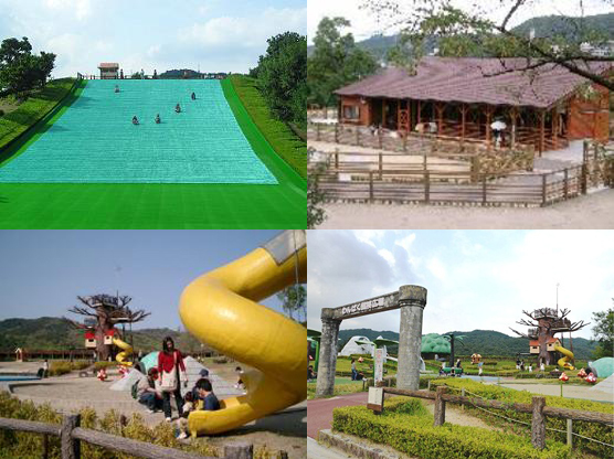 わんぱく冒険広場やソリスベリの丘など施設が充実／市民四季の森（愛知県小牧市）