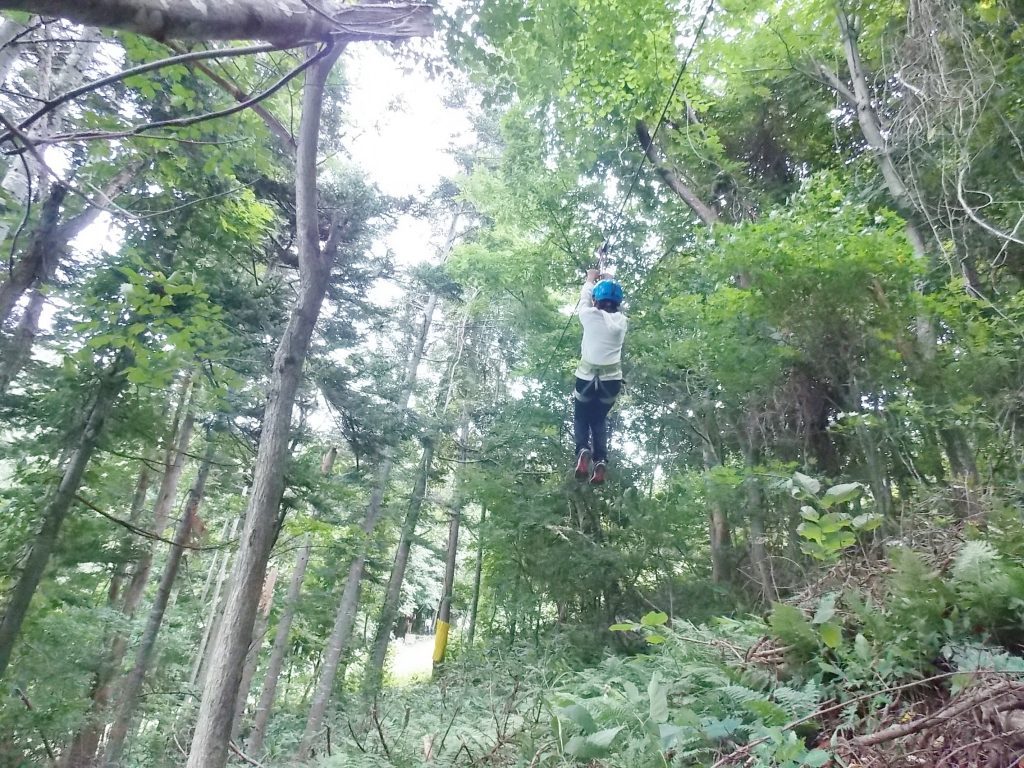 ban.Kジップライン/ばんけいの森 ban.Kツリーアドベンチャー(北海道札幌市)