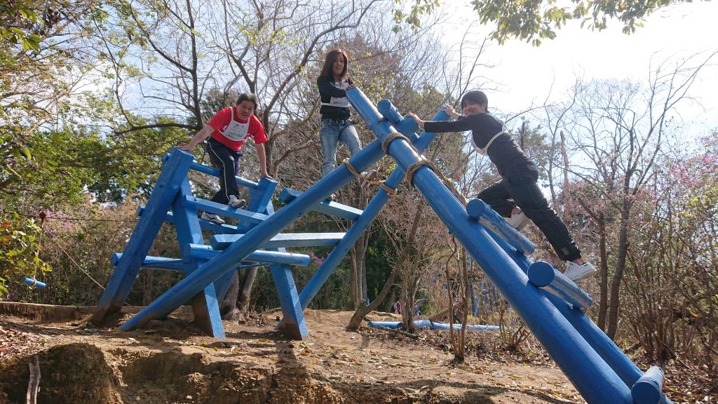 史跡コース13番「阿武山頂のぼり」/高槻フィールドアスレチック(大阪府高槻市)