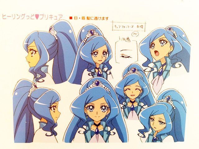 プリキュアの原画パネル/白樺リゾート 池の平ホテル（長野県/立科町）